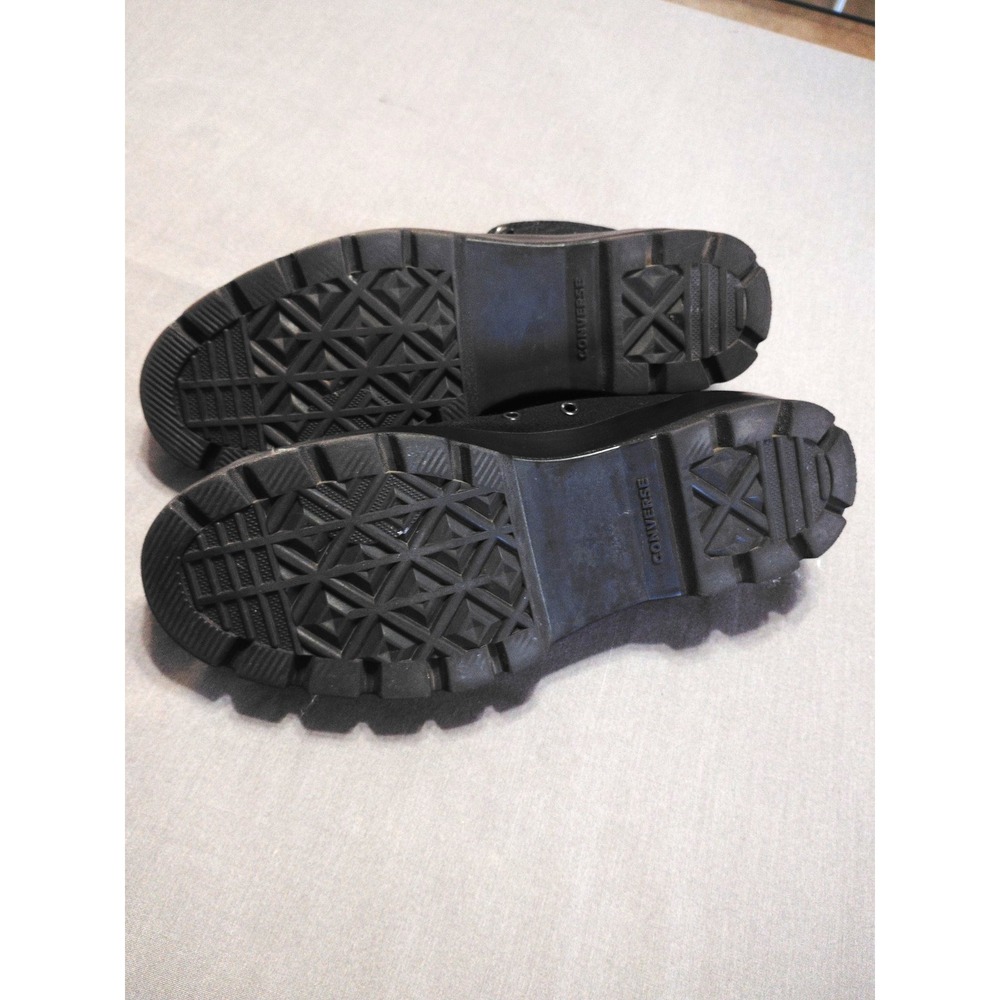 Converse Chuck Taylor All Star High Top Shoe Unisex 10 Triple Black Athletic - Picture 9 of 10